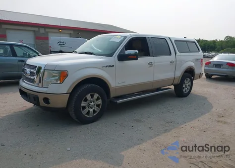 2011 Ford F-150 Lariat from USA, damaged, VIN 1FTFW1ET0BFB50725